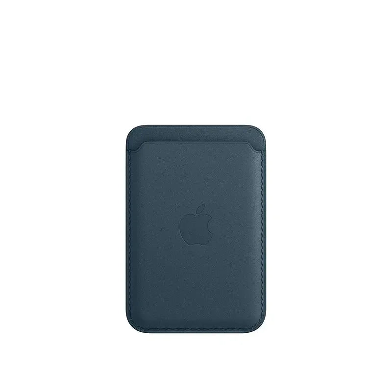 SlimMag™ – Magnetic Leather Wallet Case for iPhone (MagSafe Compatible)