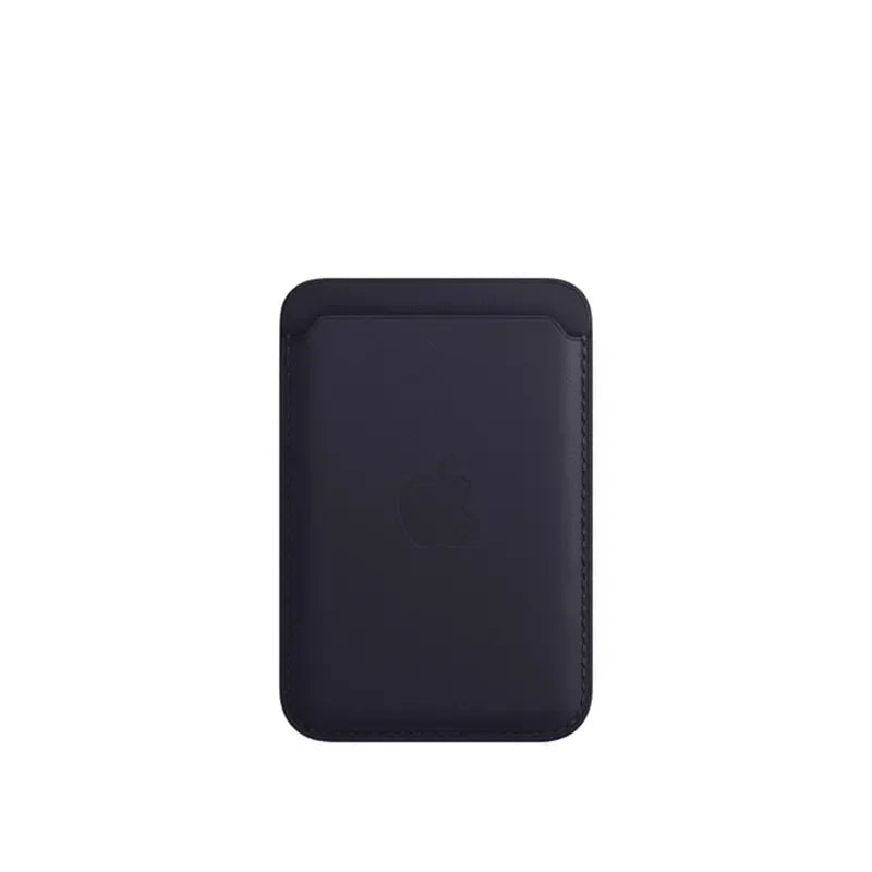 SlimMag™ – Magnetic Leather Wallet Case for iPhone (MagSafe Compatible)
